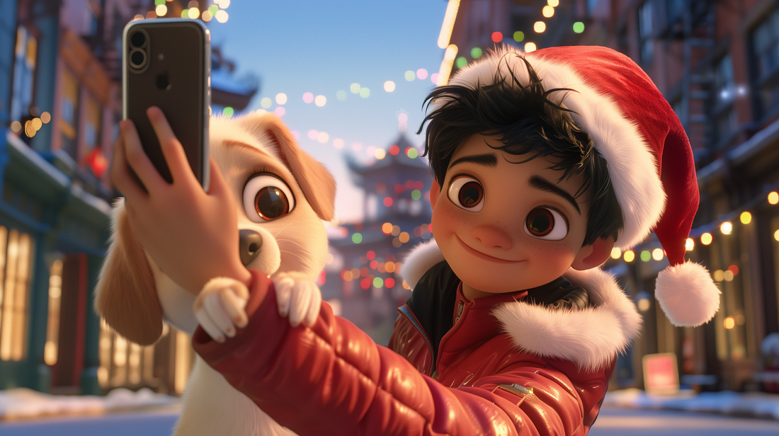 How to Take a Perfect Christmas Family Photo: Unique Ideas and Editing Tips